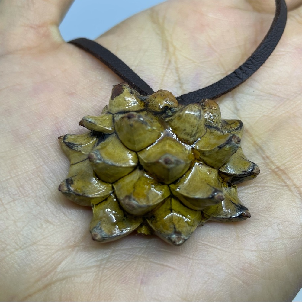 Pinecone Necklace - Picture 2 of 6